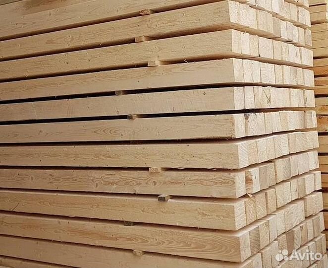 Доска обрезная 1 сорт 50х100х6000