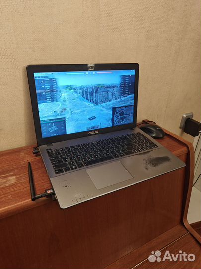 Игровой ноутбук Asus -100 FPS Танки