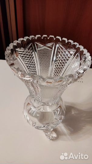 Ваза хрустальная из ГДР