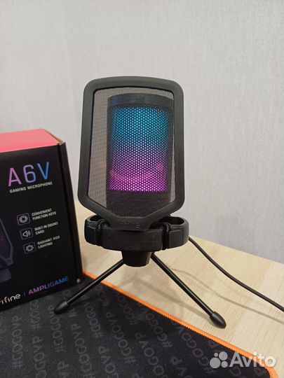 Микрофон fifine ampligame a6v