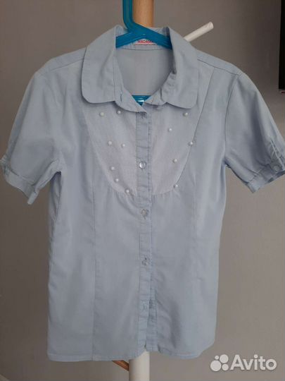 Блузка школьная для девочки 134