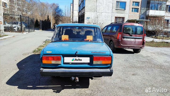 ВАЗ 2107 1.6 МТ, 2004, 70 633 км