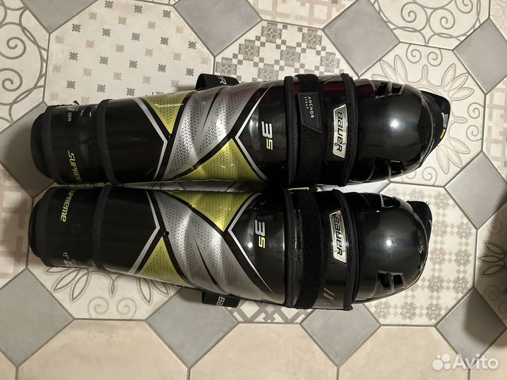 Щитки хоккейные bauer