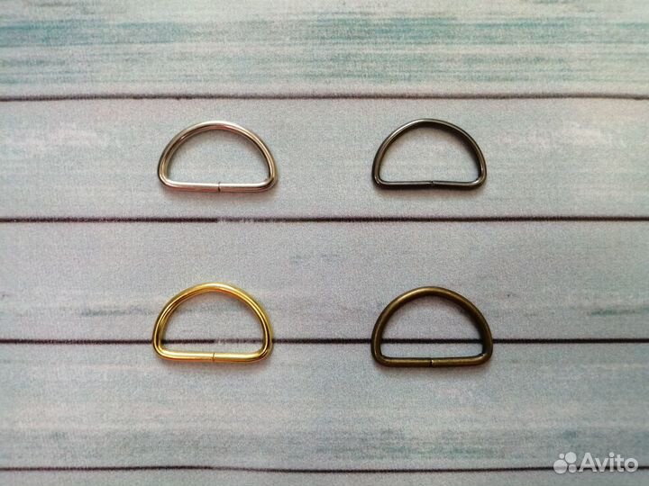 Замок, кольцо, полукольцо, кнопка