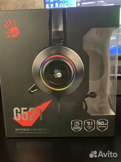 Игровые наушники bloody G521