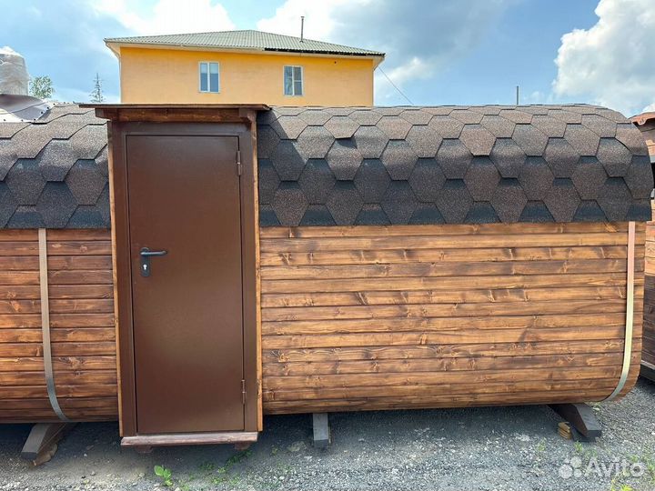 Баня бочка 6 метров