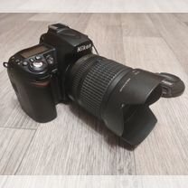 Зеркальный фотоаппарат Nikon D90 + Объектив 18-105