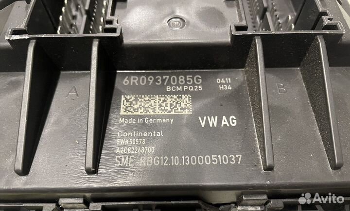 Блок комфорта Volkswagen Polo SED RUS