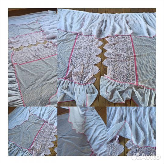 Шторы с ламбрекеном кухонные