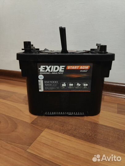 Аккумулятор автомобильный Exide AGM EM1000