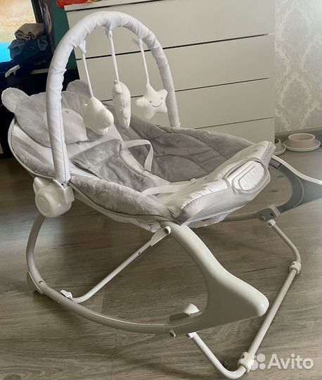 Детская качалка шезлонг
