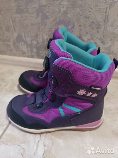 Ботинки зимние на девочку размер 36