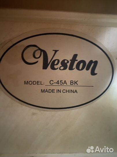Гитара: veston C-45A BK