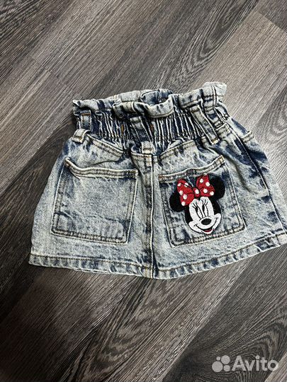 Джинсовая юбка zara