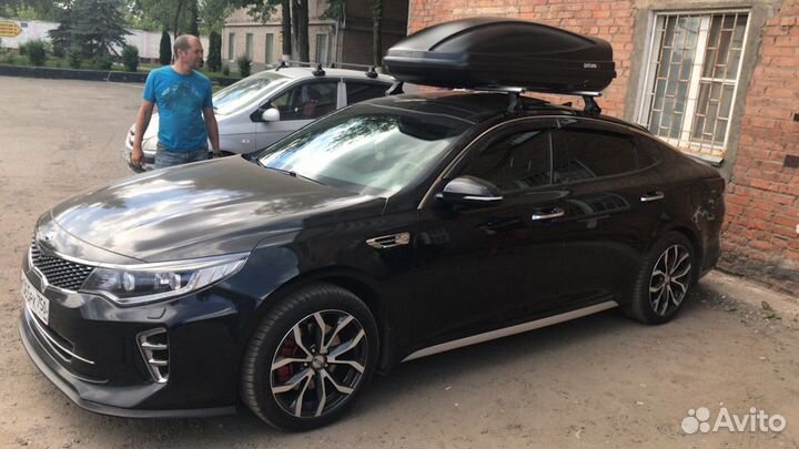 Автобокс (багажник) на Kia Optima