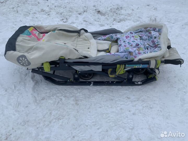 Коляска санки