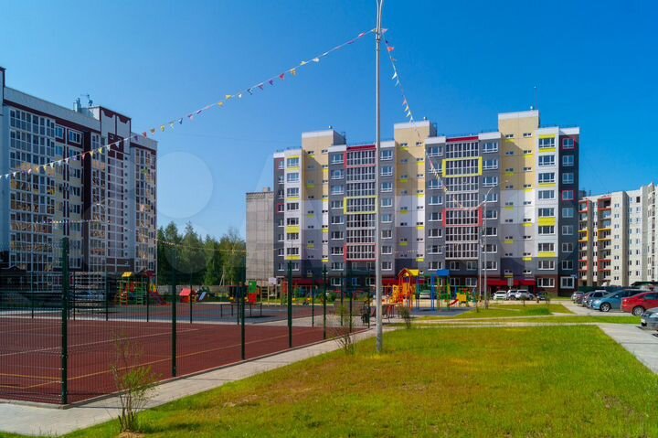 2-к. квартира, 55,7 м², 9/9 эт.