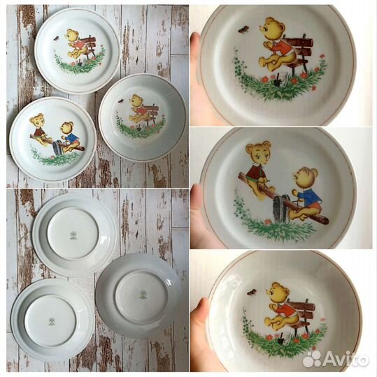 Детская посуда, наборы, тарелки