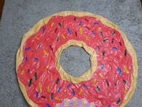 Надувной круг"пирожок"