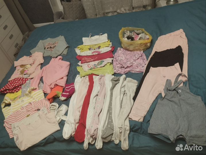 Отдам вещи на девочку 92-98