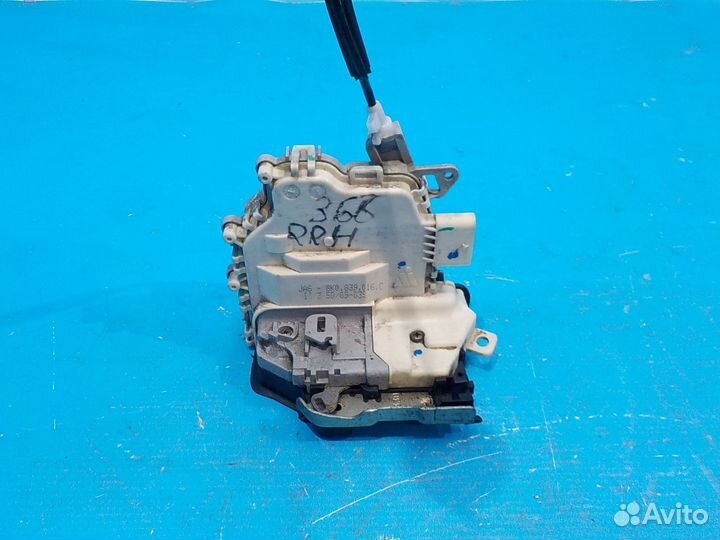 Замок двери задней правой Audi A4 (B8) 2007-2015