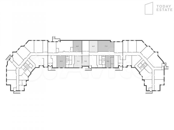 Свободного назначения, 47 м²