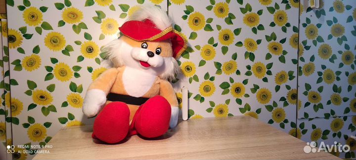 Мягкая игрушка. Кот Маркиз