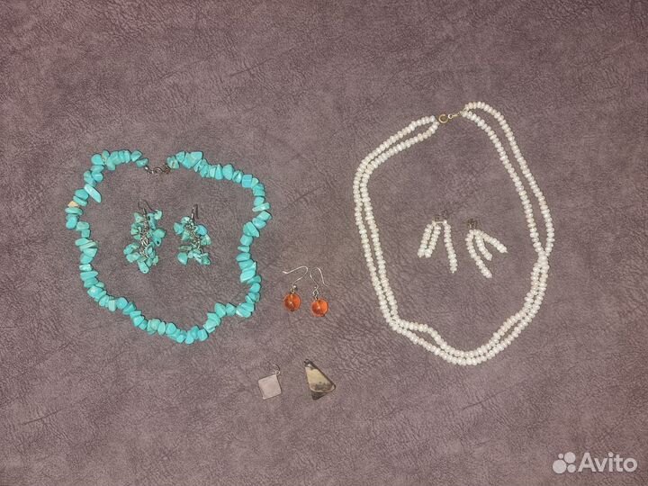 Украшения из натуральных камней