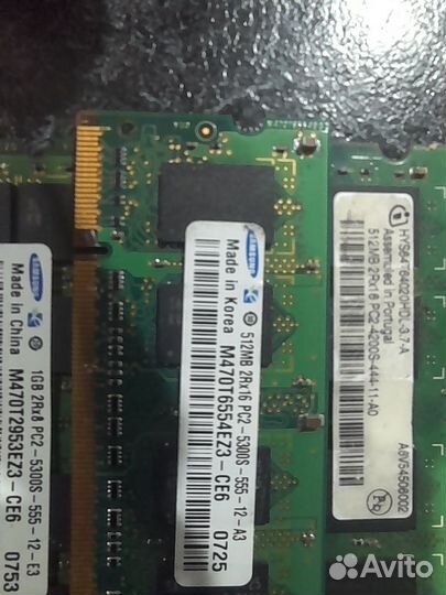 Оперативная память ddr2 для ноутбука