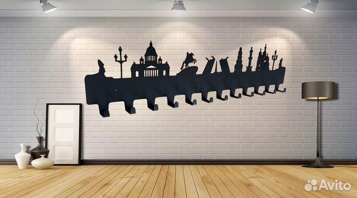 Вешалка настенная