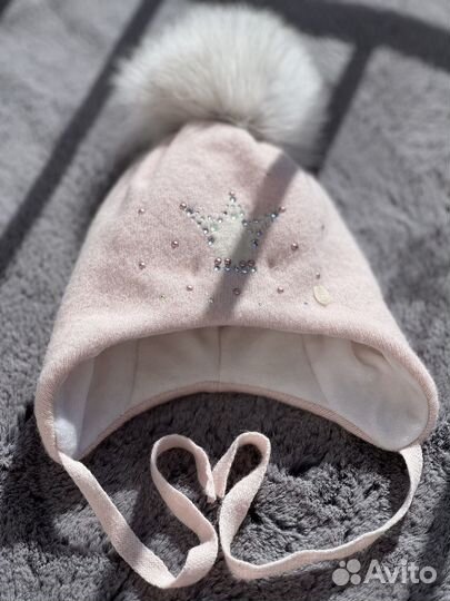 Шапка зимняя для девочки 40-42