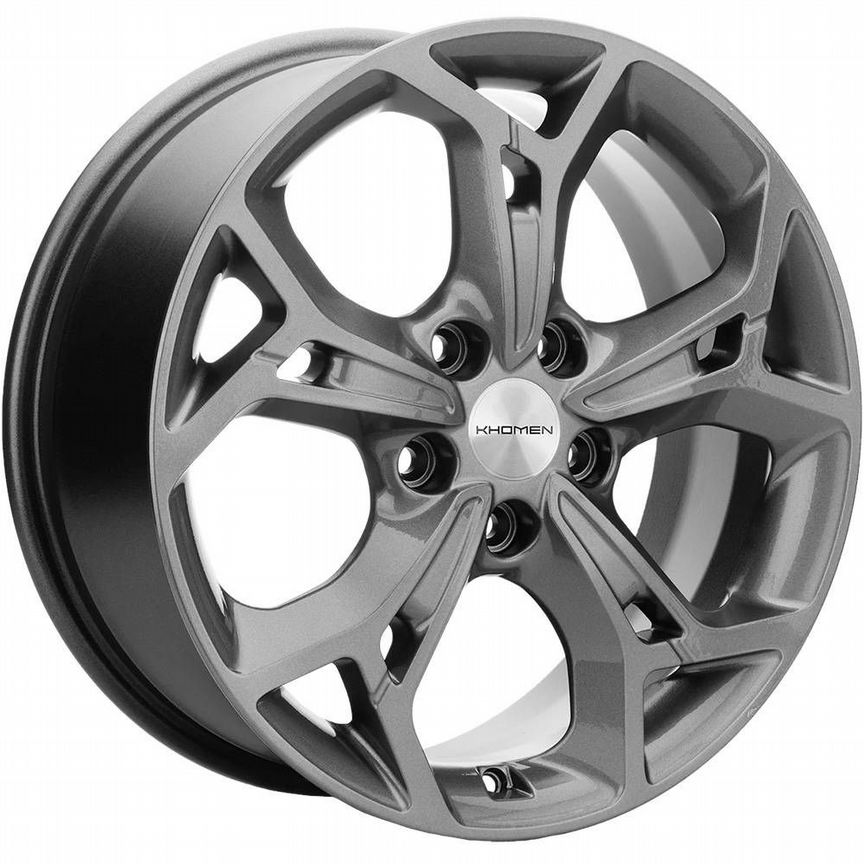 Диски Khomen KHW1702 7x17 5x114.3 ET37 D66.6 Gray