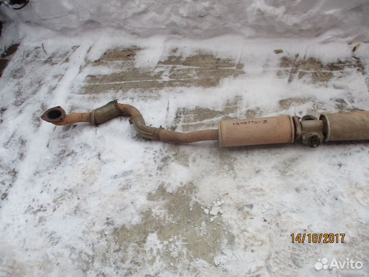 Глушитель Шевроле Лачетти седан 1,6