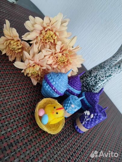 Свечи к Пасхе из вощины