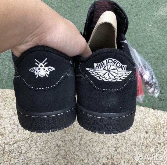 Кроссовки Nike Air Jordan 1 Low “Black”