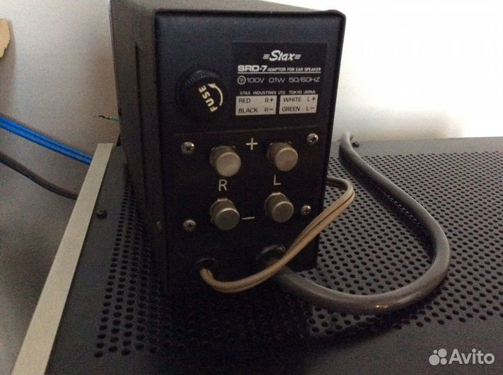 Наушники Stax SR-X и SRD-7