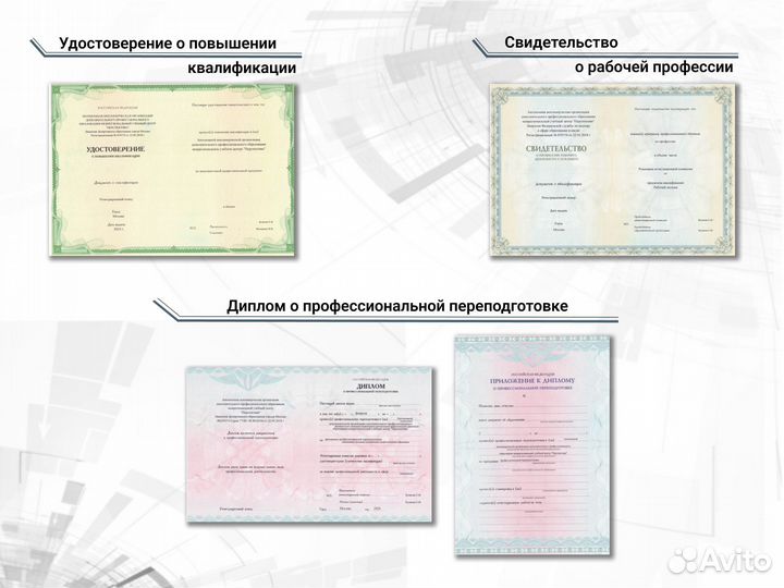 Повышение квалификации, переподготовка