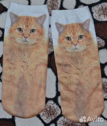 Носки с котиками