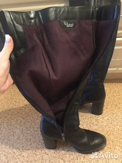Сапоги демисезон натуральная кожа