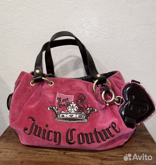 Juicy couture сумка розовая