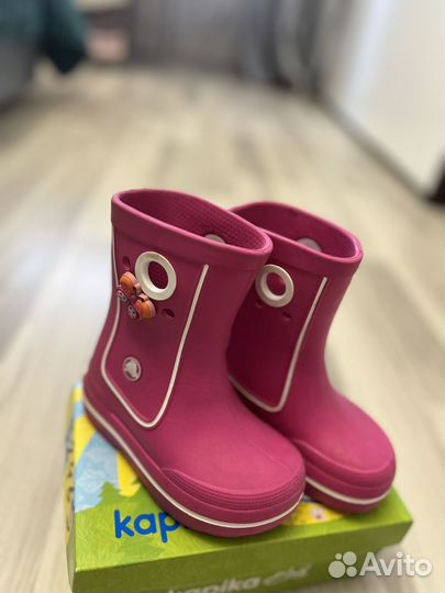 Резиновые сапоги crocs с8-9