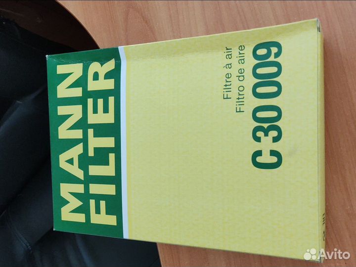 Фильтр воздушный Камри/Camry mann c30009