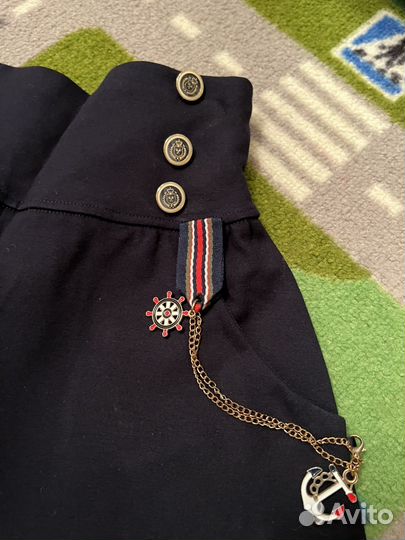 Шорты синие Маленькая Леди 146