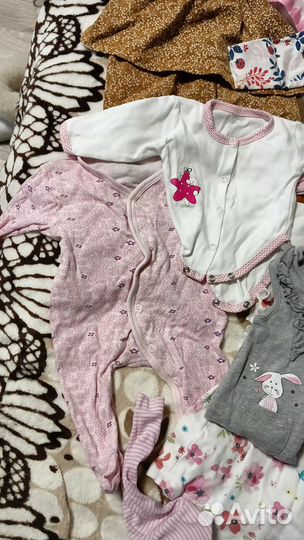 Детские вещи пакетом 56 68