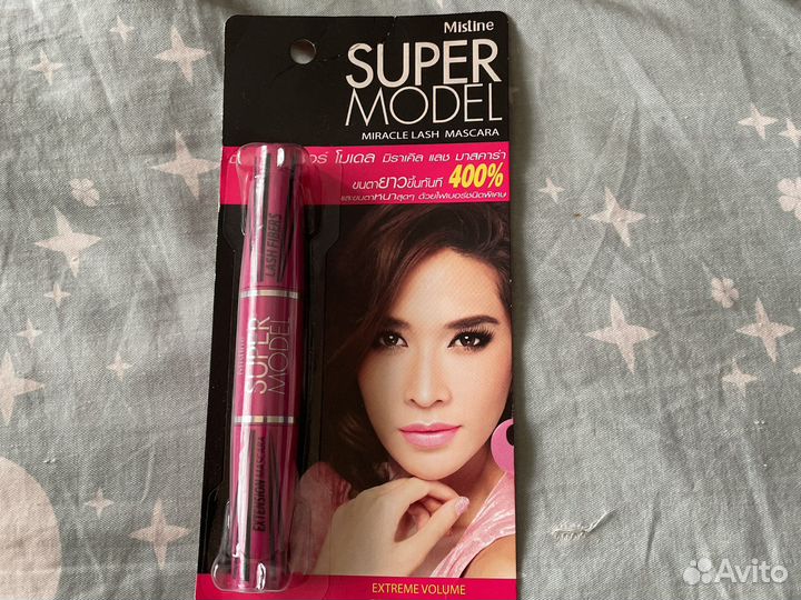 Тушь для ресниц super model mistine