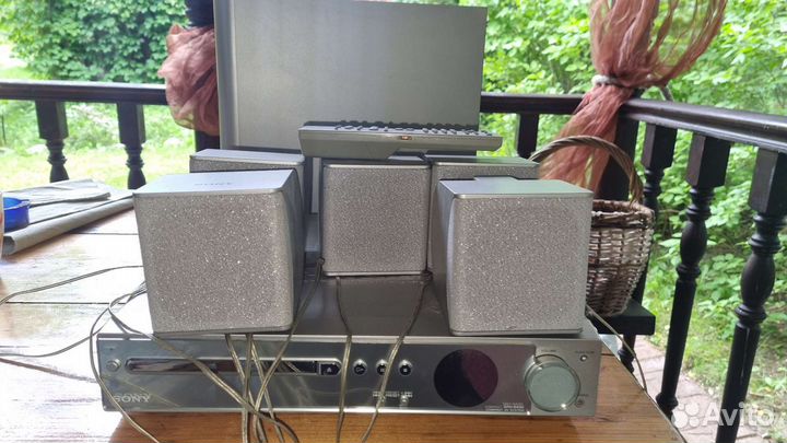 Акустические колонки sony