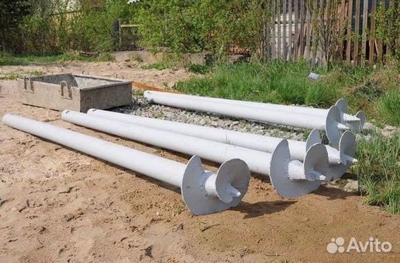 Винтовые сваи реконструкция