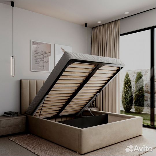 Кровать с Подъемным механизмом 140х200