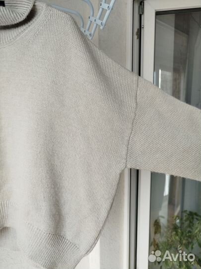 Свитер женский оверсайз с горлом