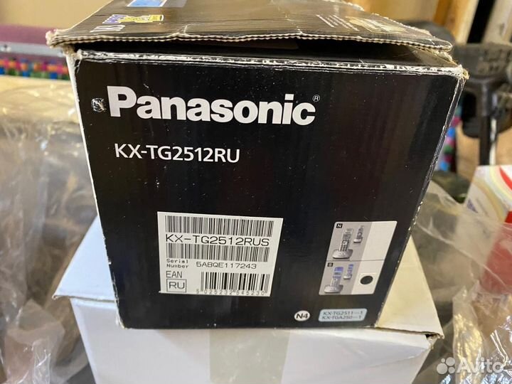 Цифровой беспроводной телефон Panasonic